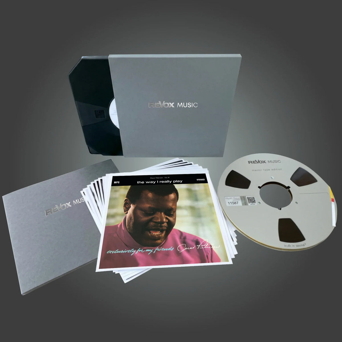 Revox Master Tape, OSCAR PETERSON - THE WAY I REALLY PLAY