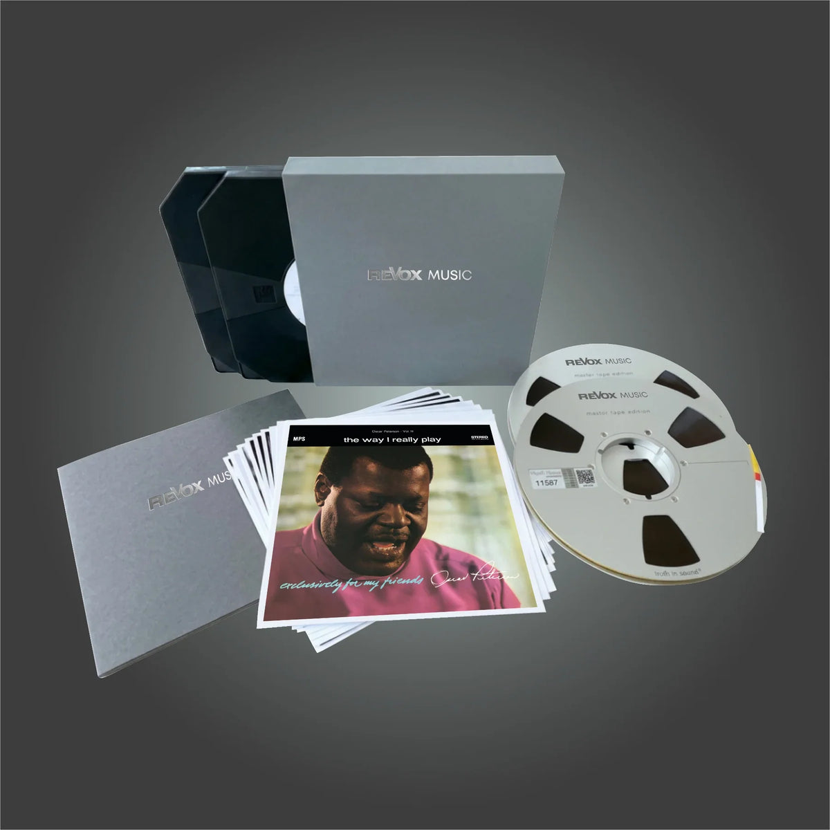 Revox Master Tape, OSCAR PETERSON - THE WAY I REALLY PLAY