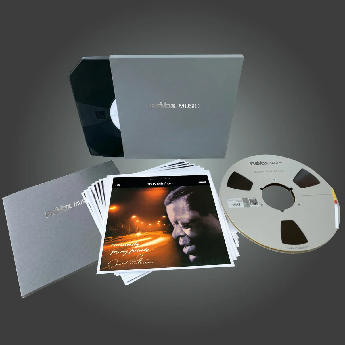 Revox Master Tape, OSCAR PETERSON - TRAVELIN' ON