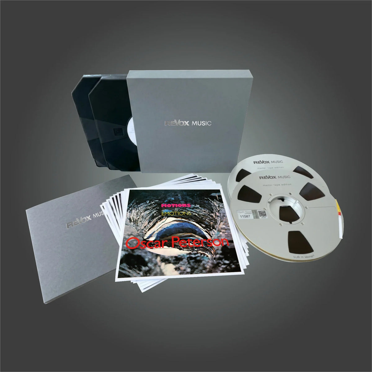 Revox Master Tape, OSCAR PETERSON - MOTIONS & EMOTIONS