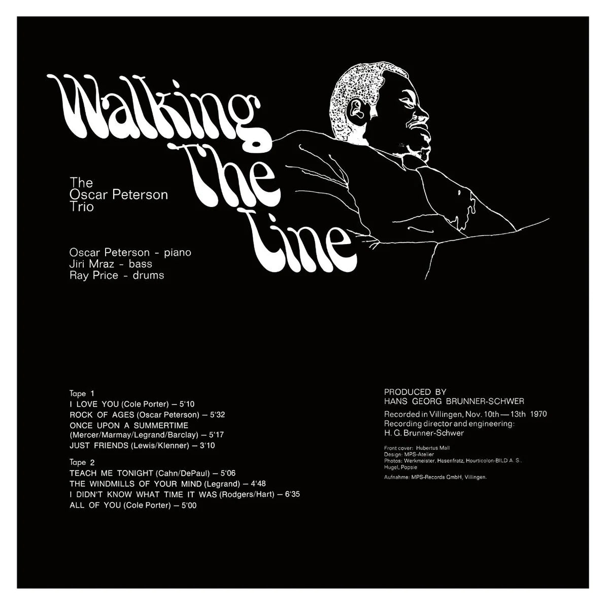 Revox Master Tape, OSCAR PETERSON - WALKING THE LINE