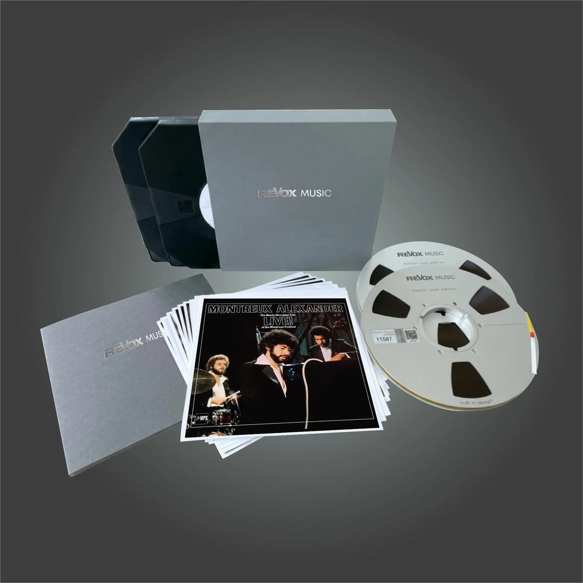 Revox Master Tape, THE MONTY ALEXANDER TRIO - LIVE AT THE MONTREUX FESTIVAL