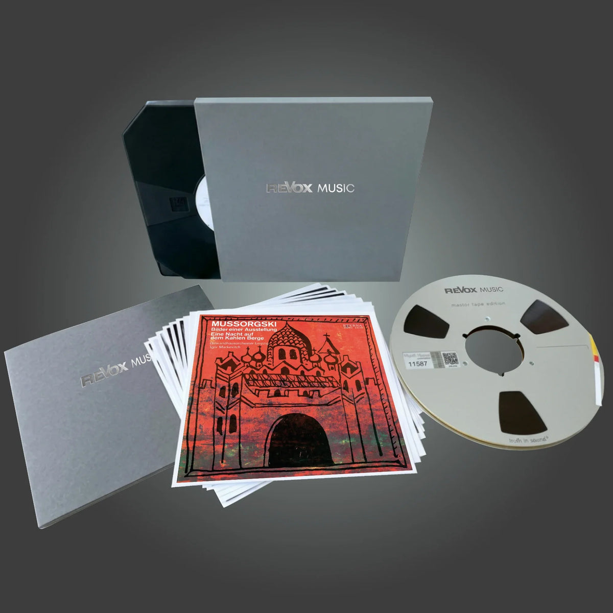 Revox Master Tape, MUSSORGSKI - IMAGES D’UNE EXPOSITION & UNE NUIT SUR LA MONTAGNE NUE