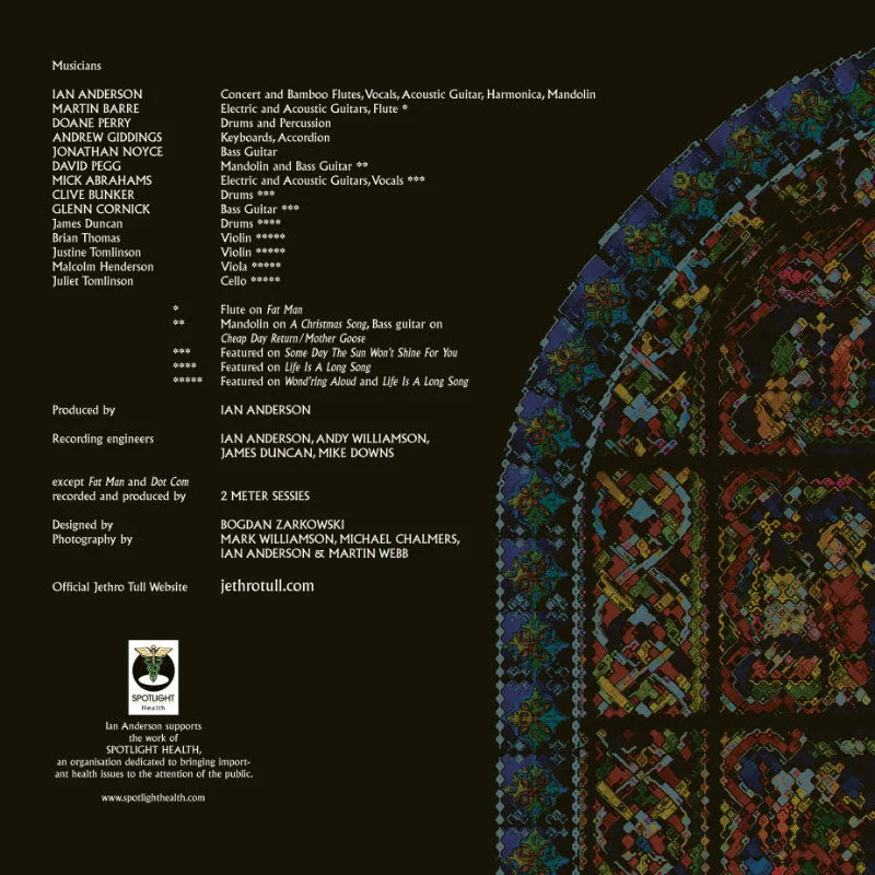 Revox Master Tape, JETHRO TULL - LIVING WITH THE PAST: LIVE
