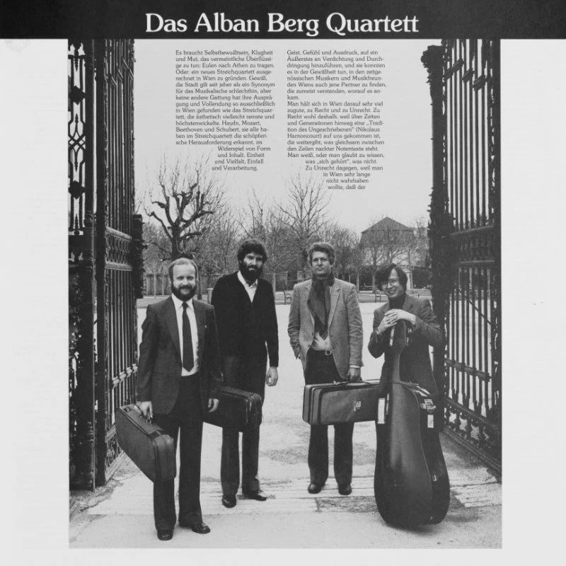 Revox Studio Master Tape, ALBAN BERG QUARTETT - BEETHOVEN DIE FRÜHEN STREICHQUARTETTE