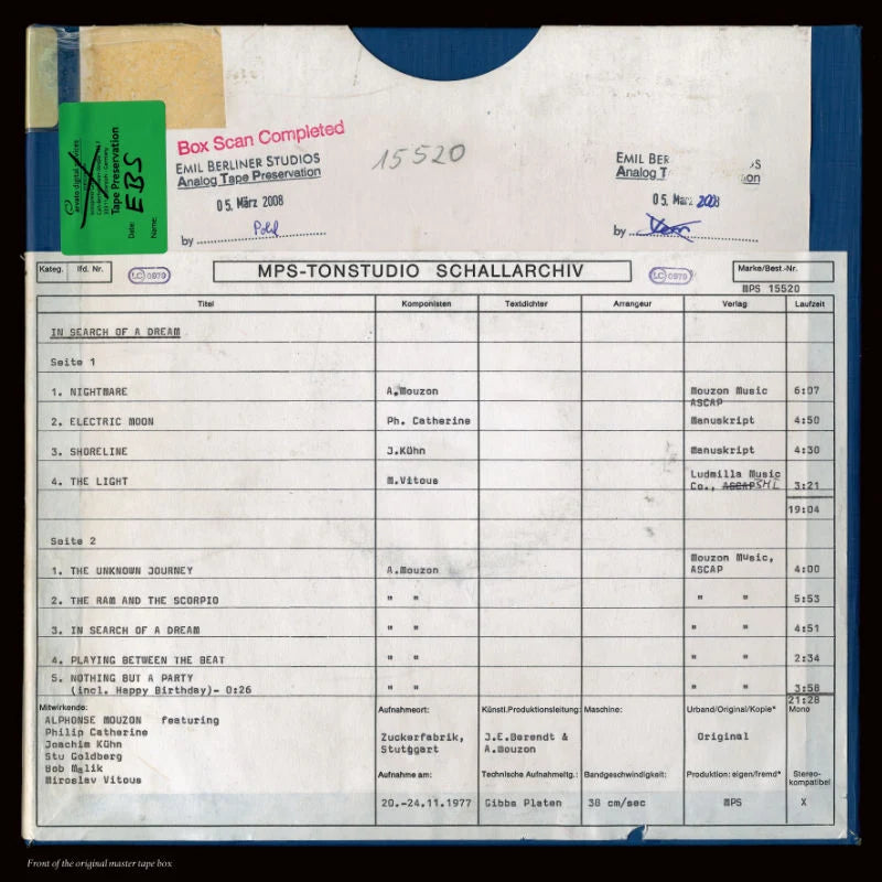 Revox Master Tape, FRIEDRICH GULDA - VARIATIONS SUR LES DIABELLI DE BEETHOVEN