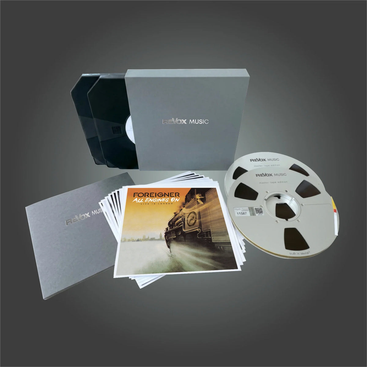 Revox Master Tape, FOREIGNER - ALL ENGINES ON LIVE IN LONDON