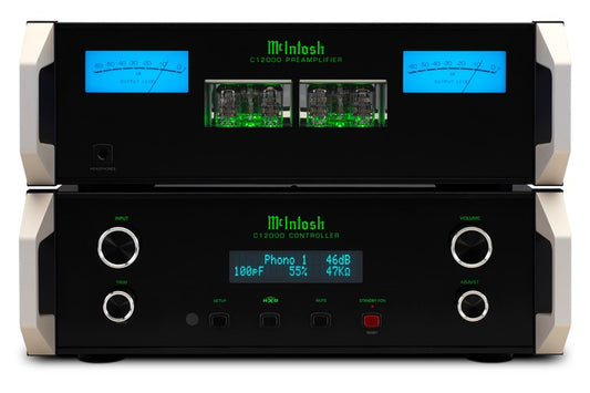 C12000 2-Channel Solid State and Vacuum Preamplifier