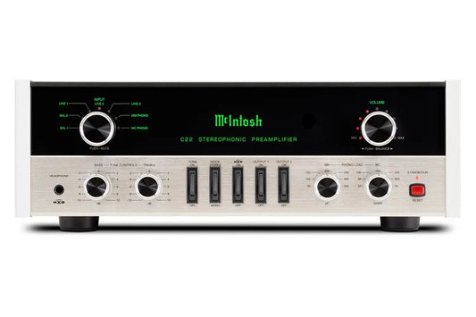 McIntosh C22 2-Channel Vacuum Tube Preamplifier Mk V